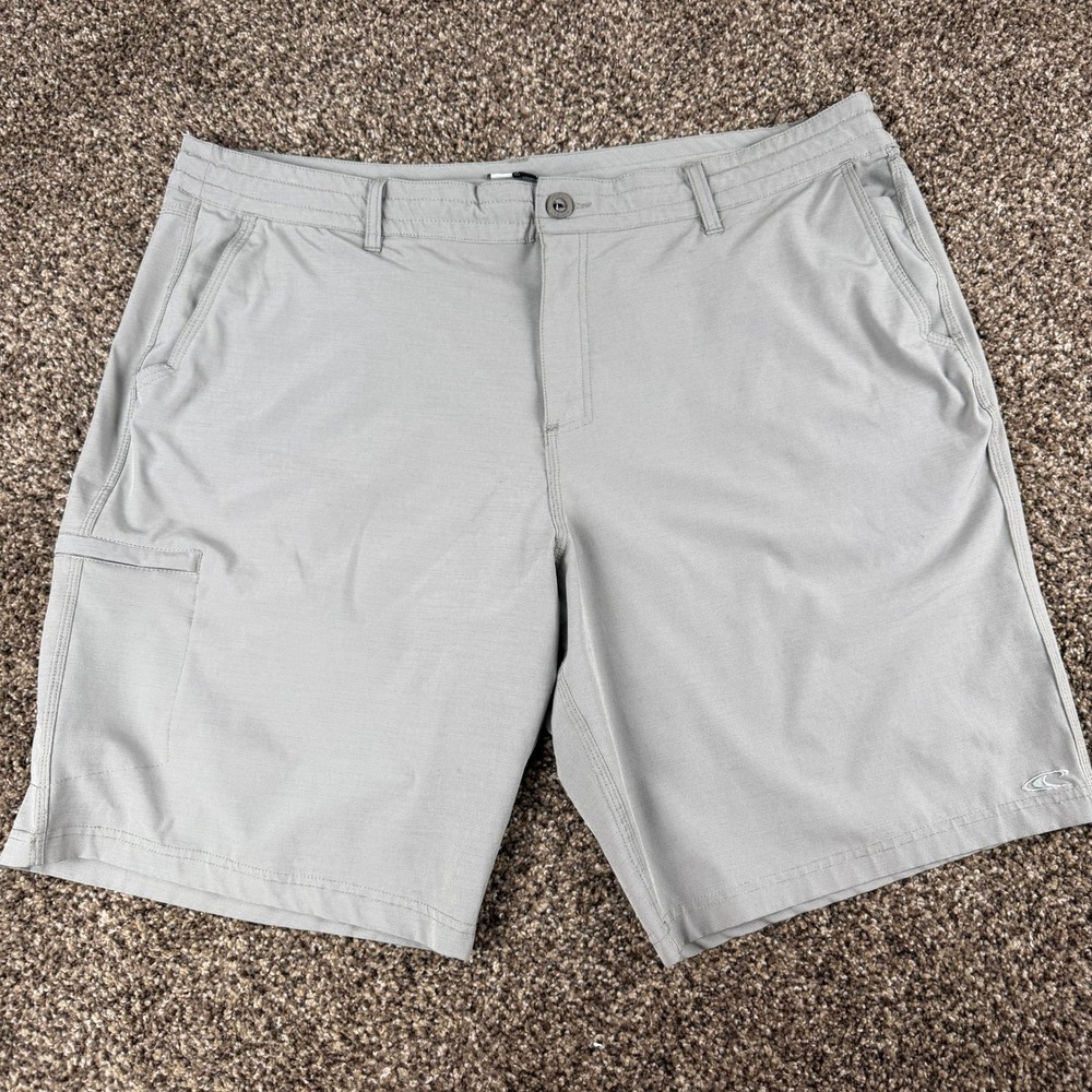 ONeill Crossover Hybrid Shorts Mens 40 Grey Boardshorts Walk Shorts